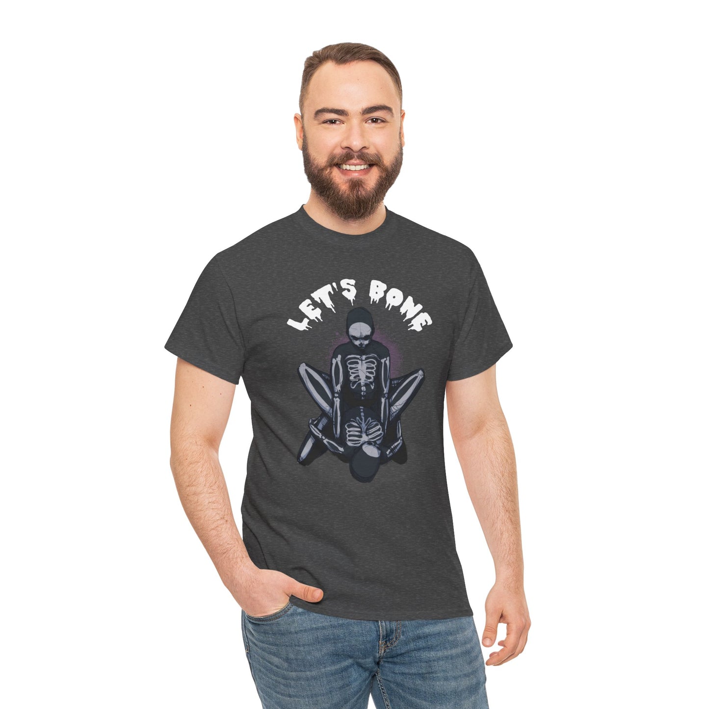Let's Bone Unisex Heavy Cotton Tee