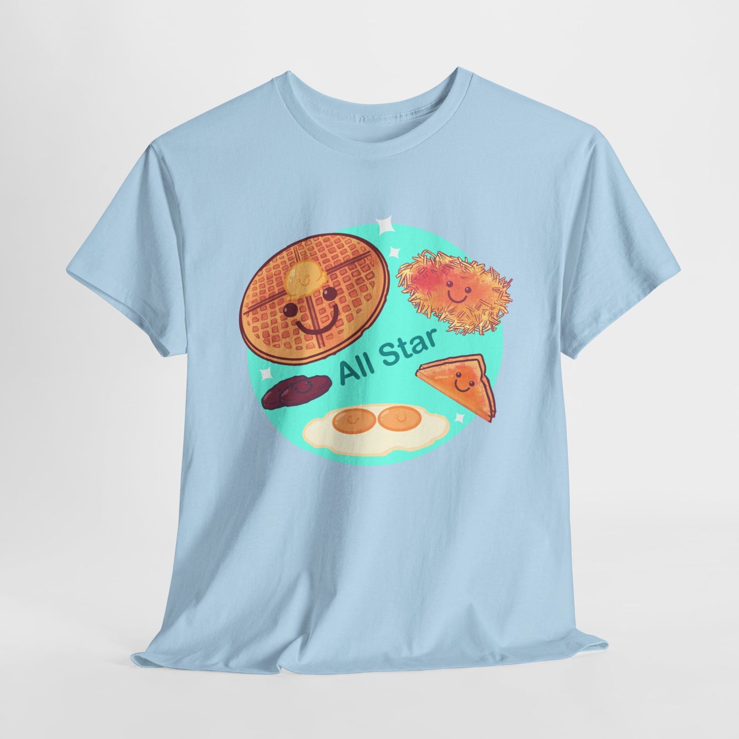 All Star Breakfast Unisex Heavy Cotton Tee