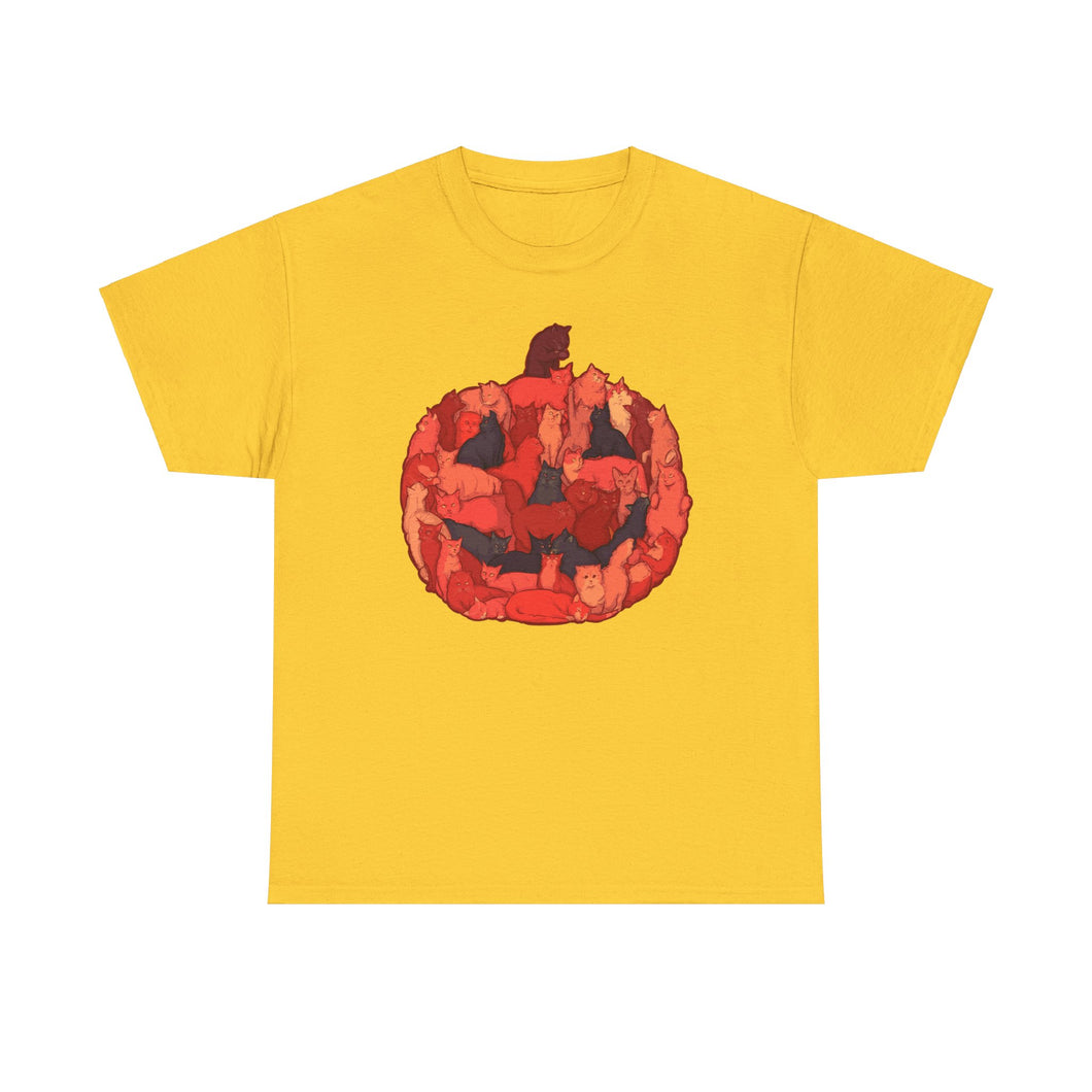 Meow-loween II Unisex Heavy Cotton Tee