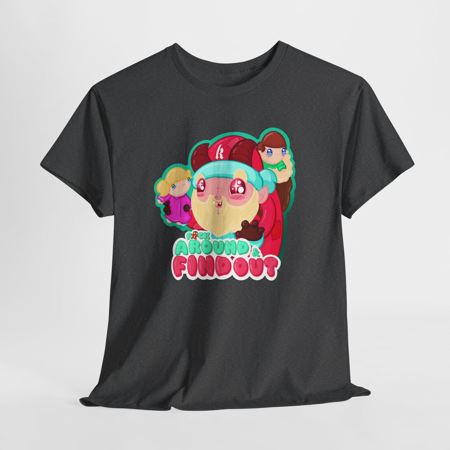 Krampus Is Coming To Town Unisex Heavy Cotton Tee