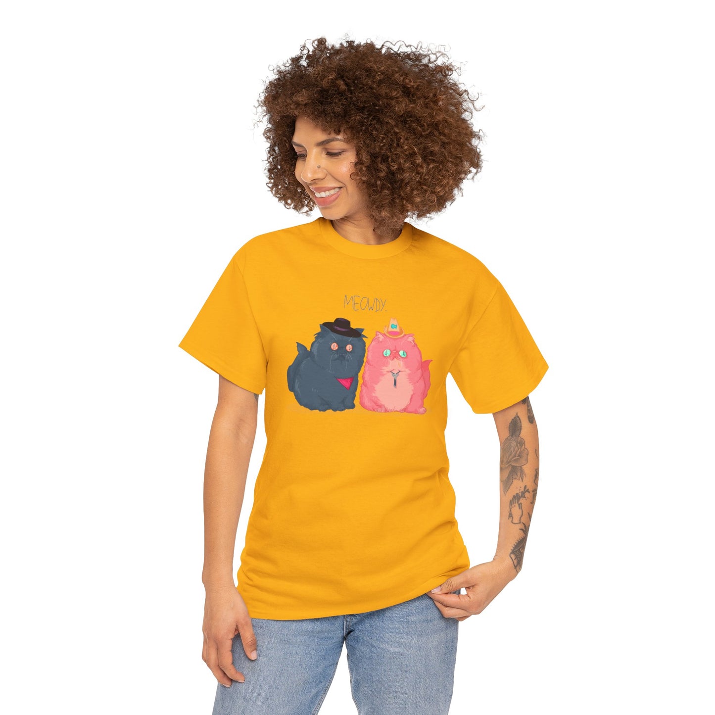 Meowdy Unisex Heavy Cotton Tee