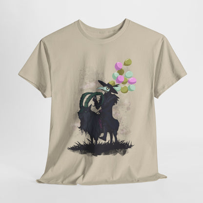 Plague Doctor Balloons Unisex Heavy Cotton Tee