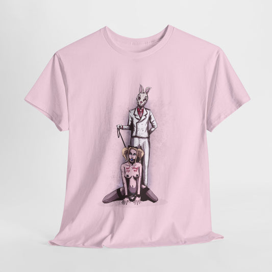 Follow The White Rabbit Unisex Heavy Cotton Tee