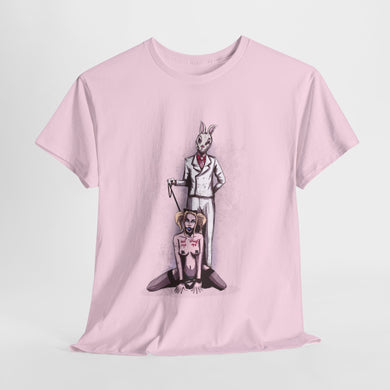 Follow The White Rabbit Unisex Heavy Cotton Tee