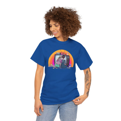 First Kiss Unisex Heavy Cotton Tee