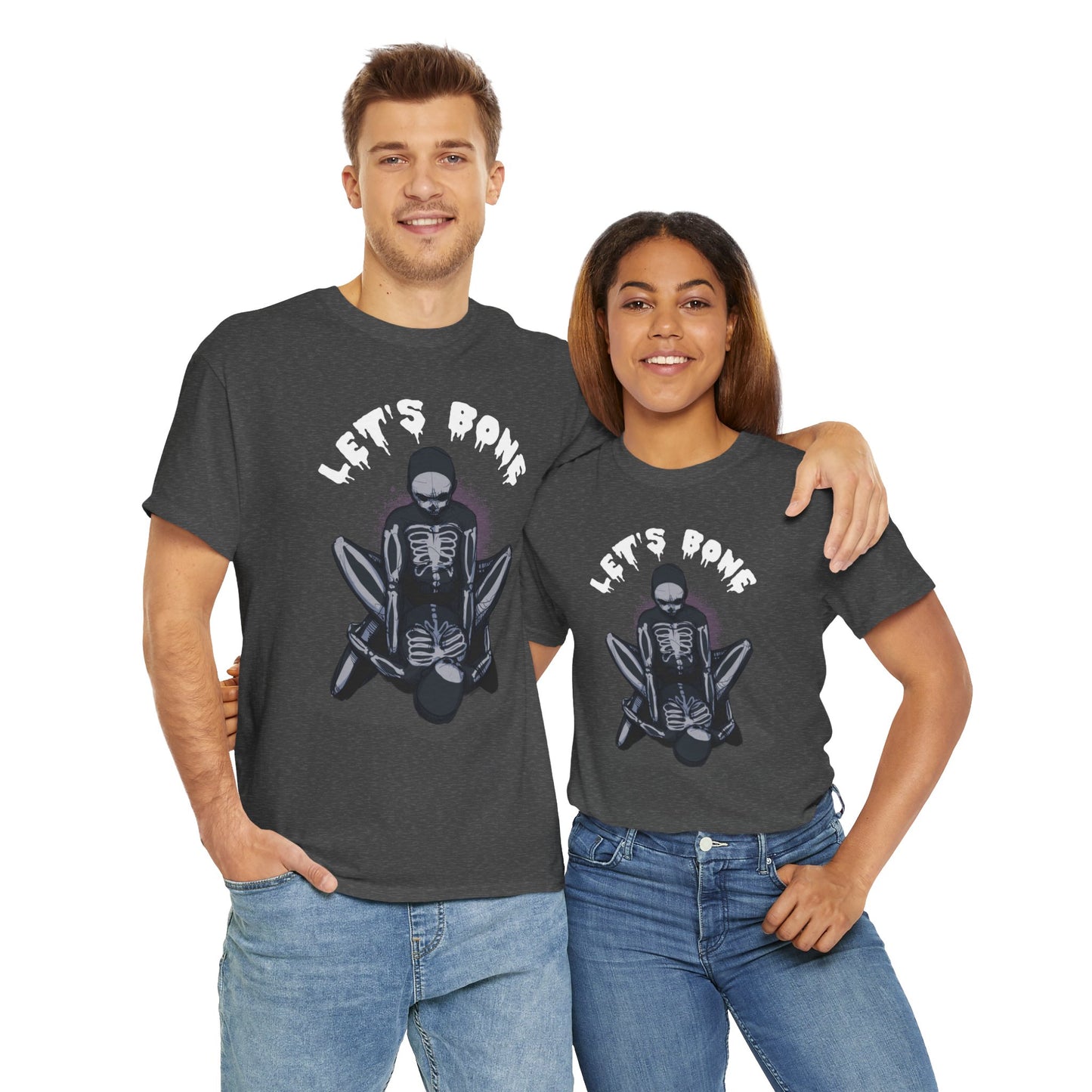Let's Bone Unisex Heavy Cotton Tee