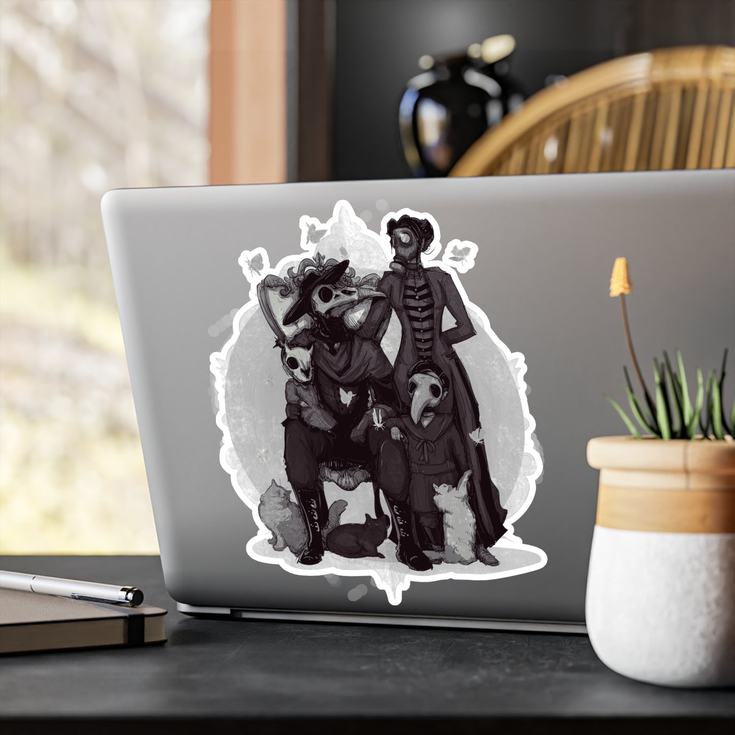 Nocturnal X Kiss-Cut Vinyl Decal