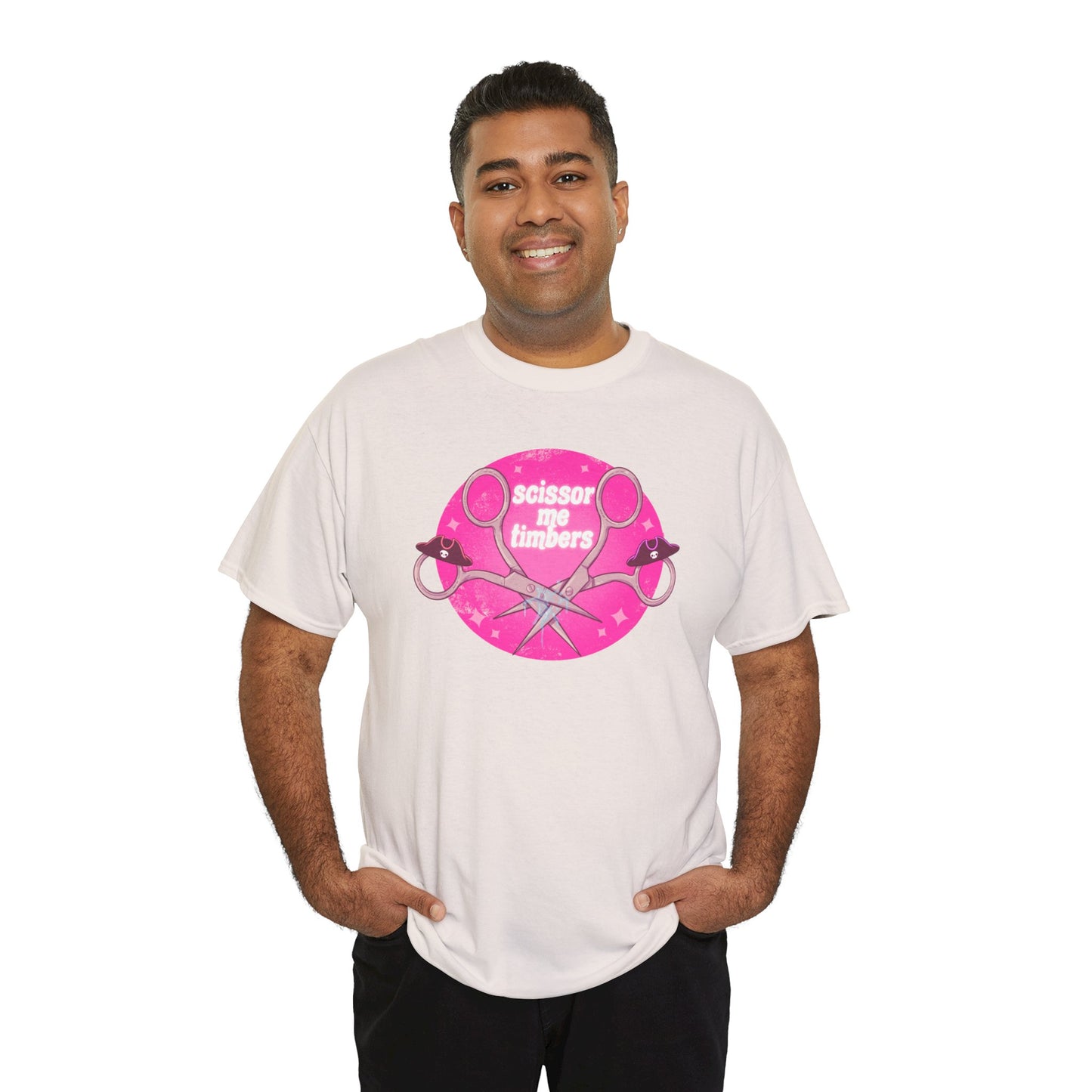Scissor Me Timbers Unisex Heavy Cotton Tee