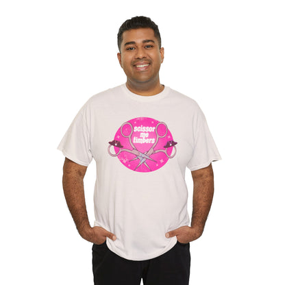 Scissor Me Timbers Unisex Heavy Cotton Tee