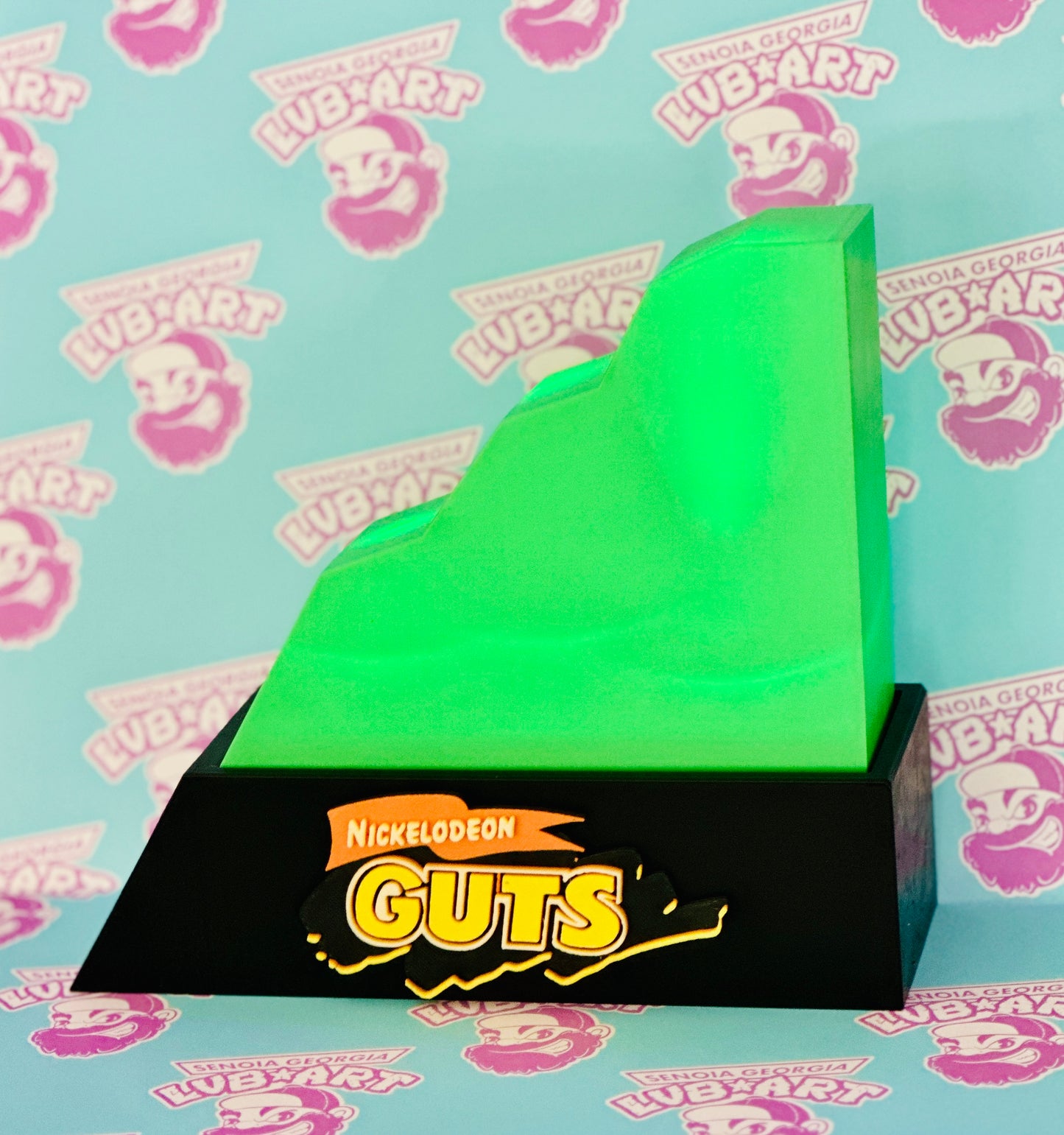 Aggro Crag LED Trophy 3D Print