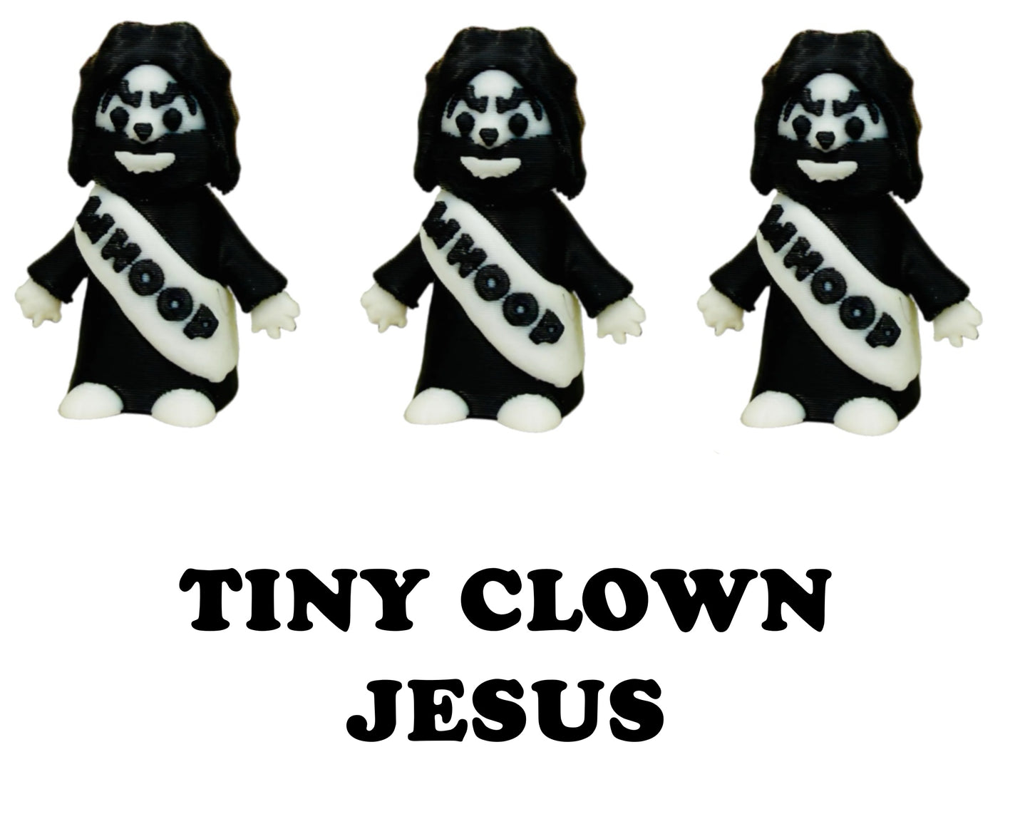 Mix & Match Tiny Figures (5 Pack) 3D Print Small Figure