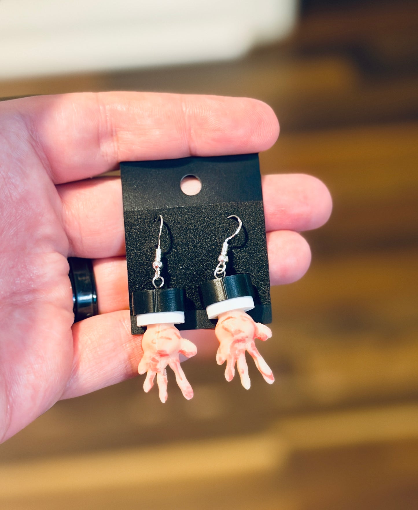 Little Hand 3D Print Earrings