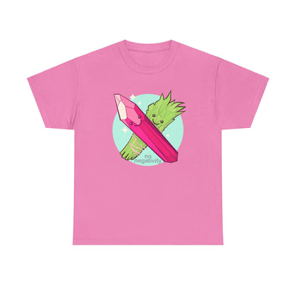 No Negativity Unisex Heavy Cotton Tee