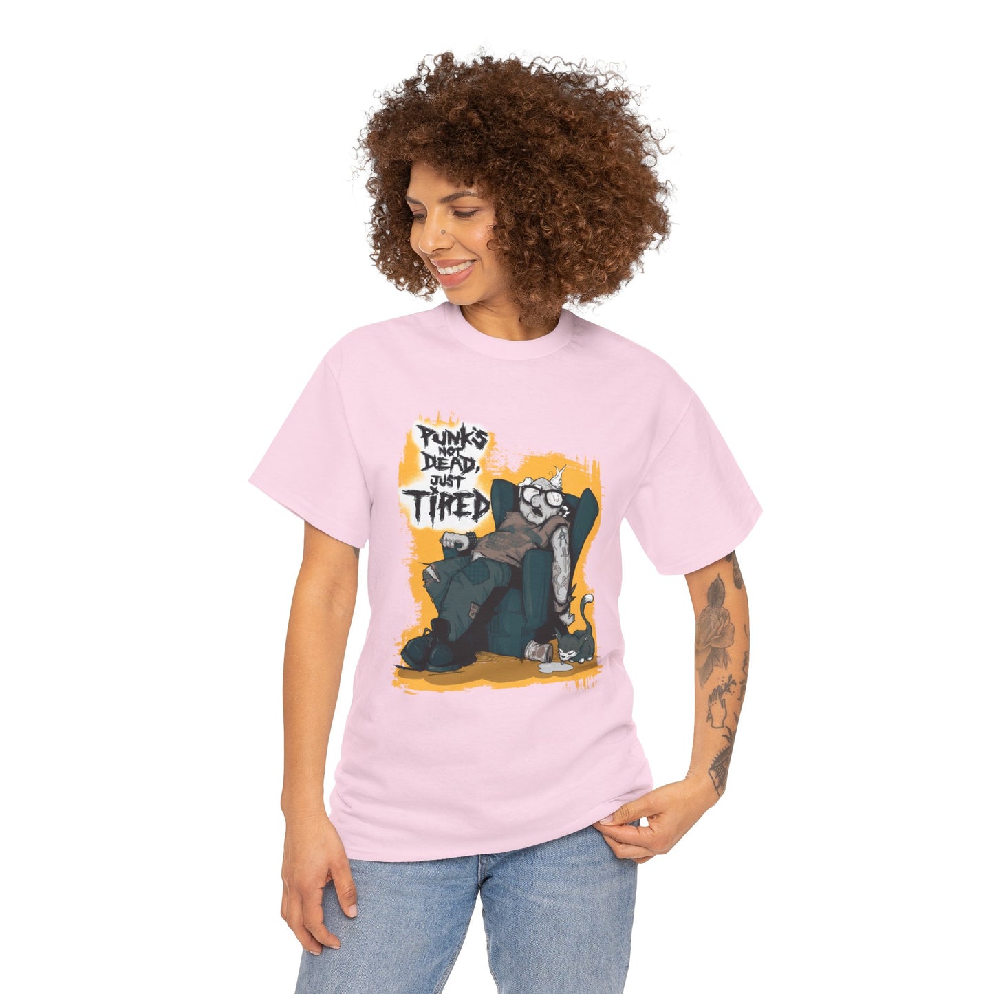 Old Punk Unisex Heavy Cotton Tee