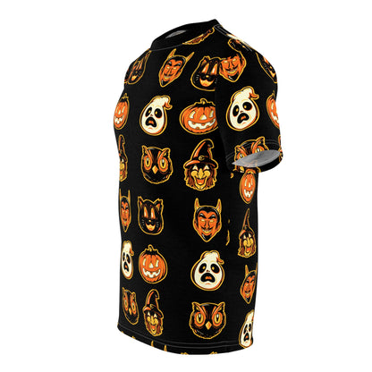 Vintage Halloween Unisex Cut & Sew Tee (AOP)