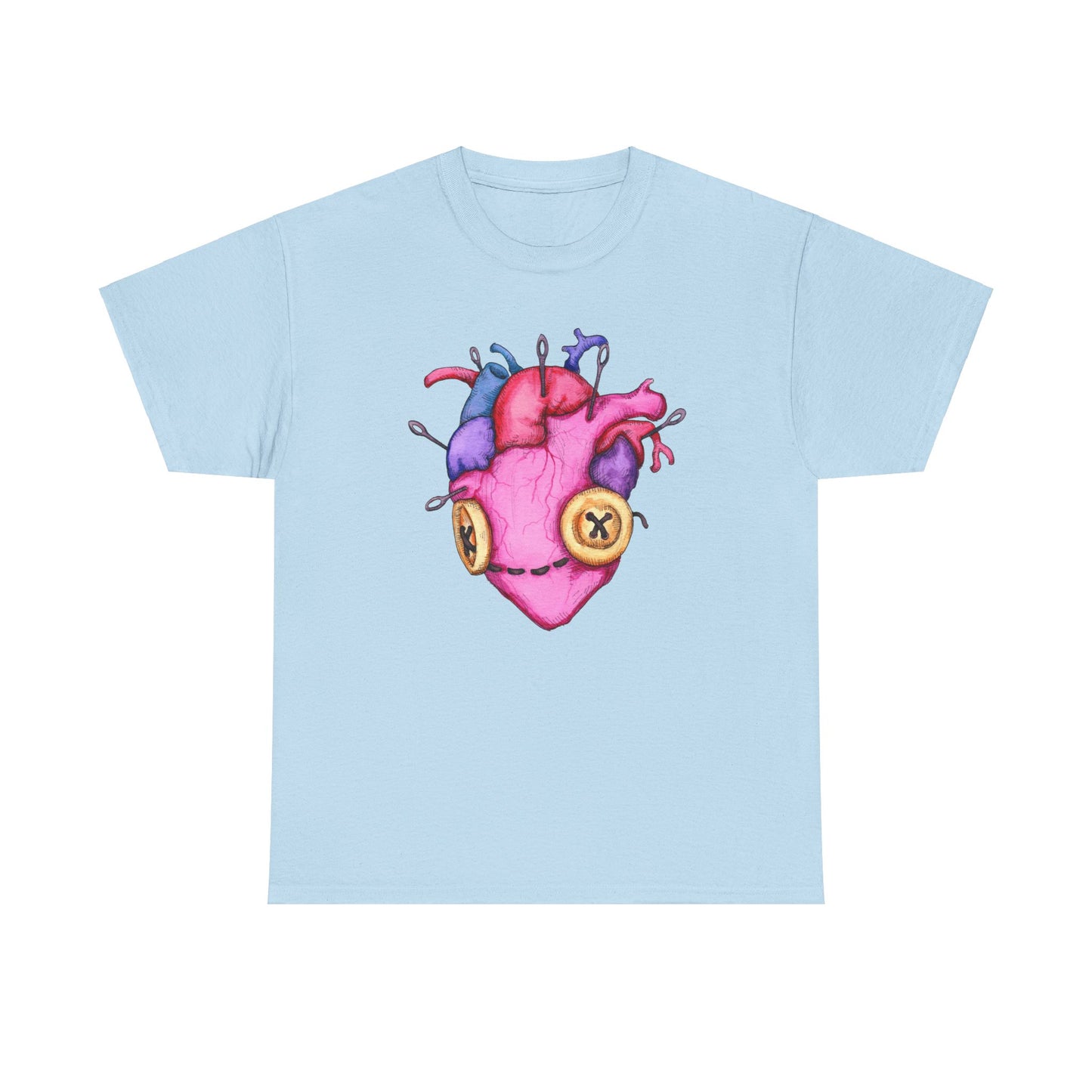 Voodoo Heart Unisex Heavy Cotton Tee