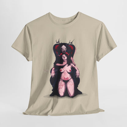 Deer Daddy Series 7: Daddy v Demoni  Unisex Heavy Cotton Tee