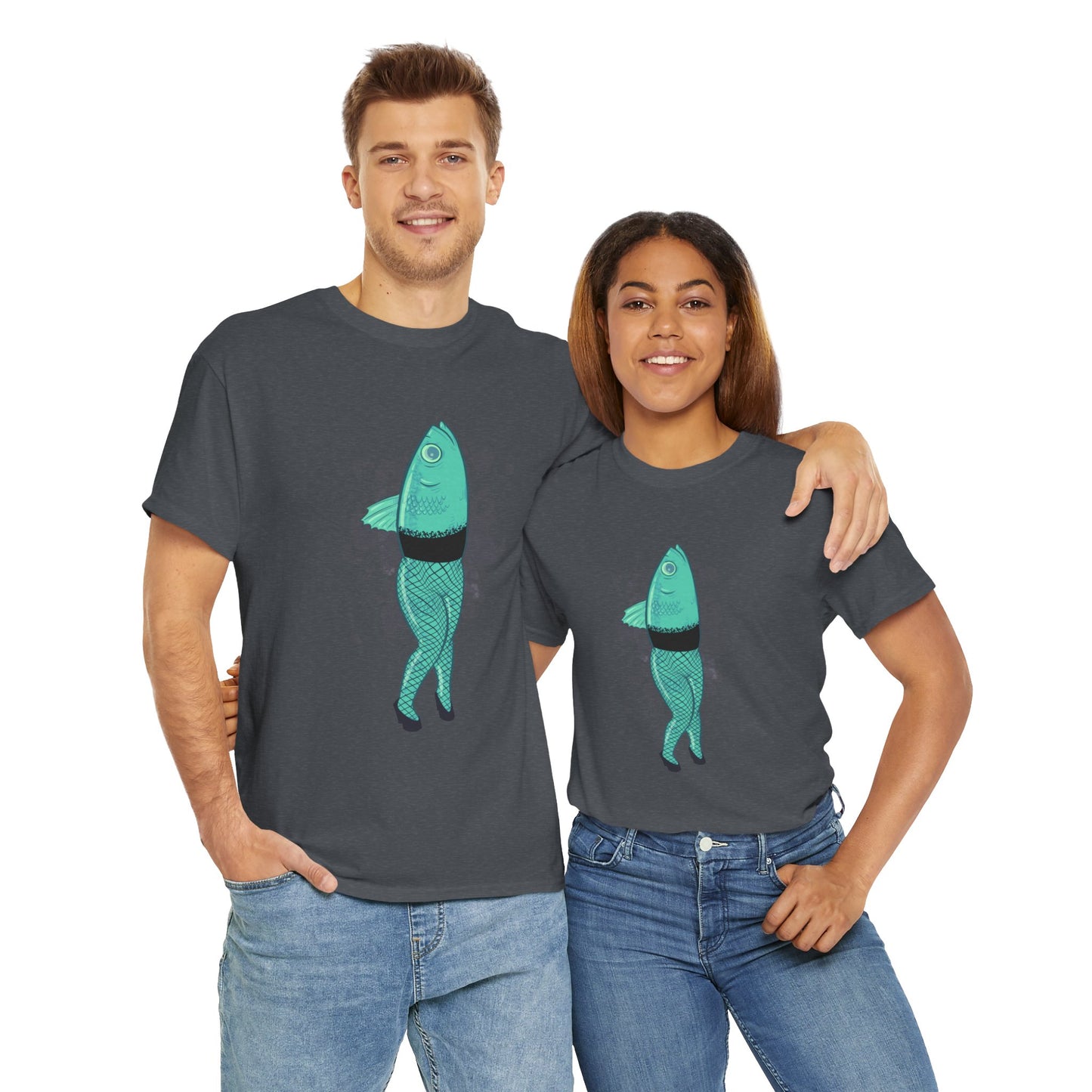 Fishnets Unisex Heavy Cotton Tee