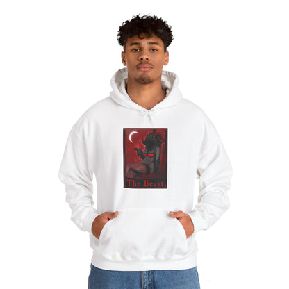 The Beast Tarot Unisex Heavy Blend Hooded Sweatshirt