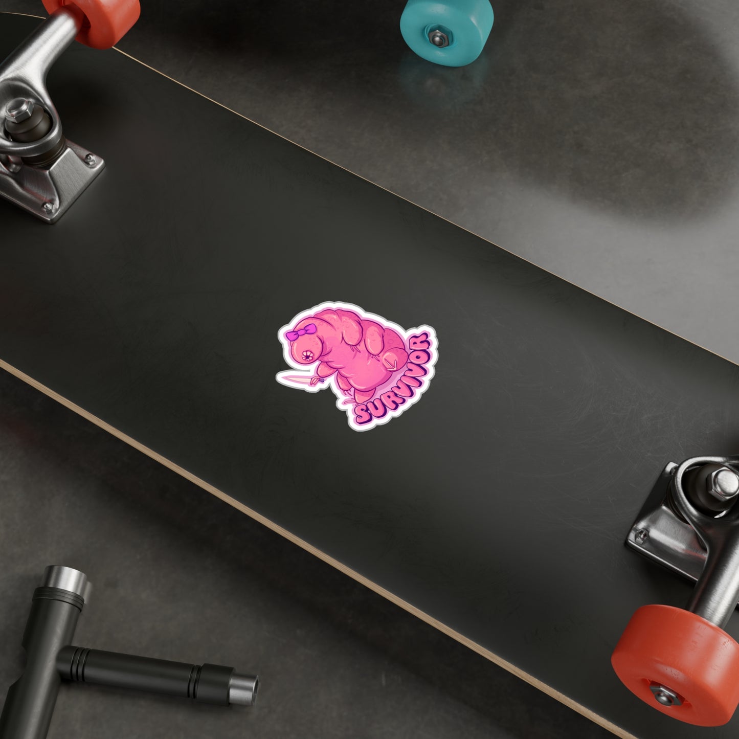 Tardigrade Survivor Kiss-Cut Vinyl Decal
