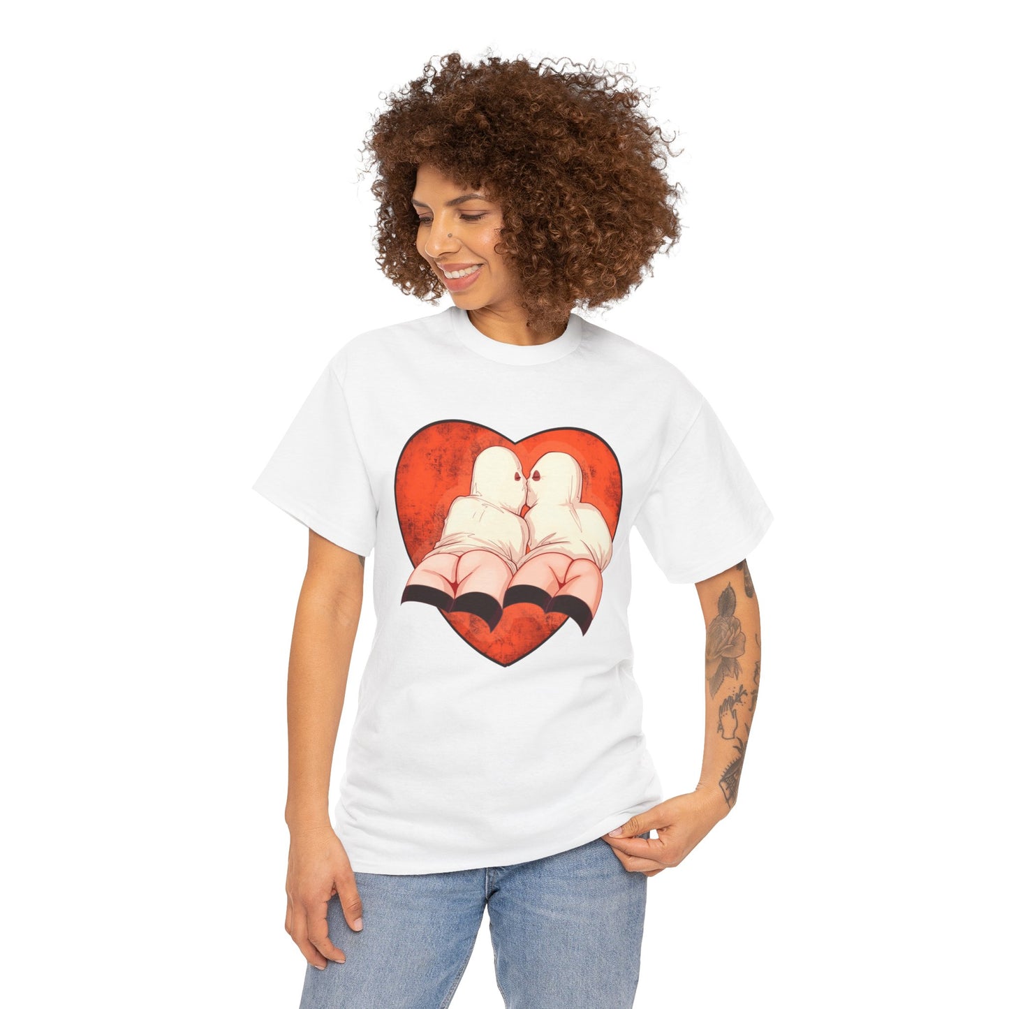 Ghost Love Unisex Heavy Cotton Tee