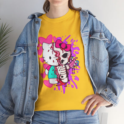 Zombie Kitty Unisex Heavy Cotton Patreon Tee