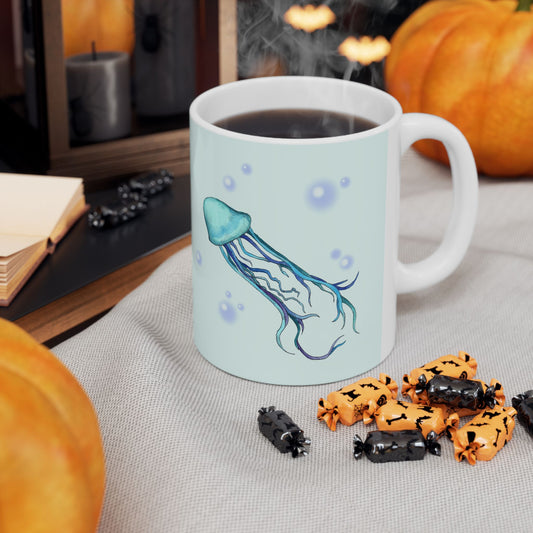 KY Jellyfish Ceramic Mug 11oz