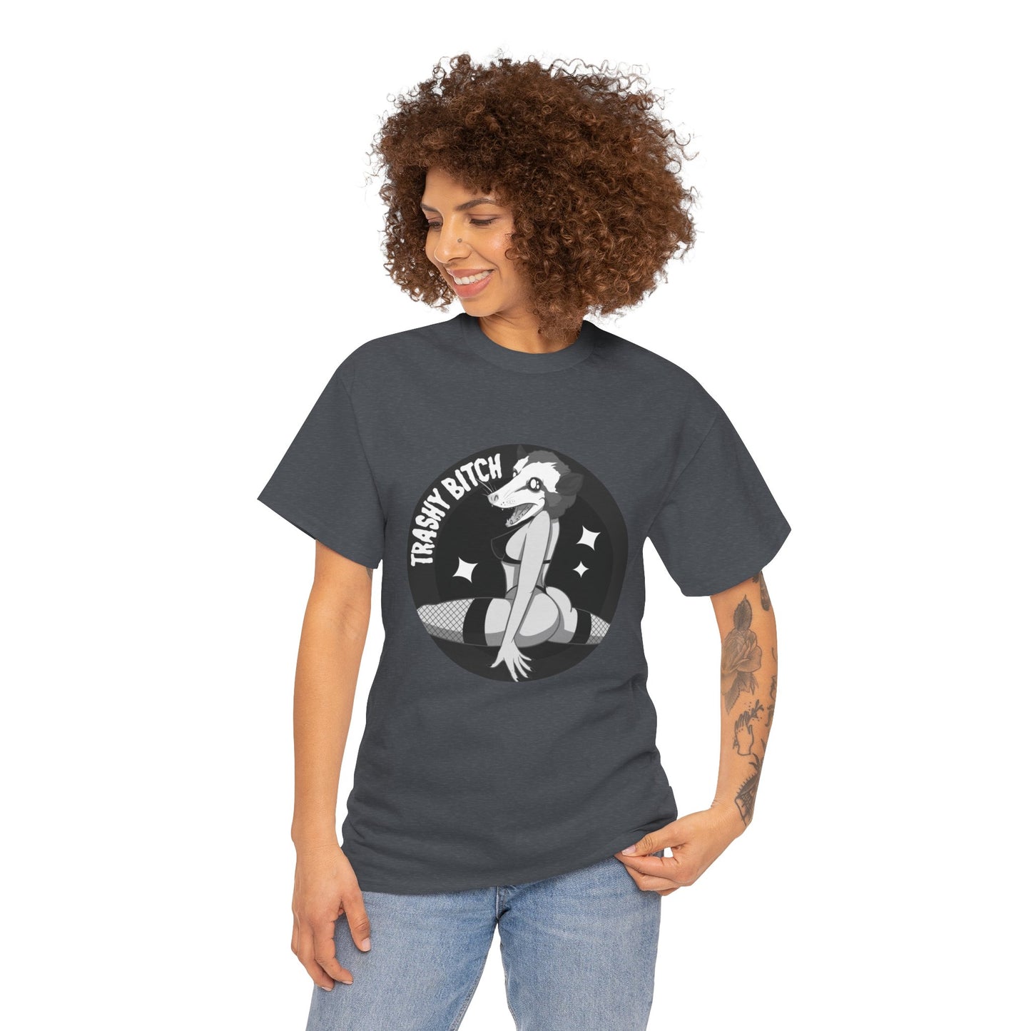 Trashy Bitch Unisex Heavy Cotton Tee