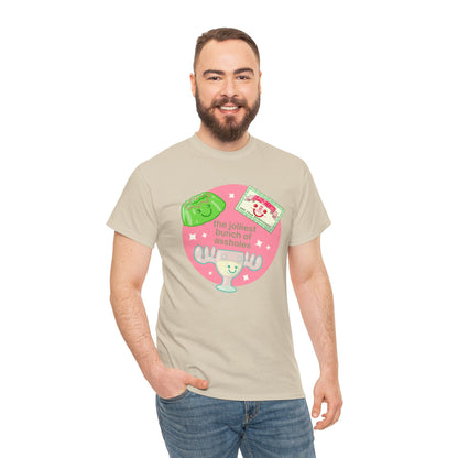 The Jolliest Bunch Of Assholes Unisex Heavy Cotton Tee