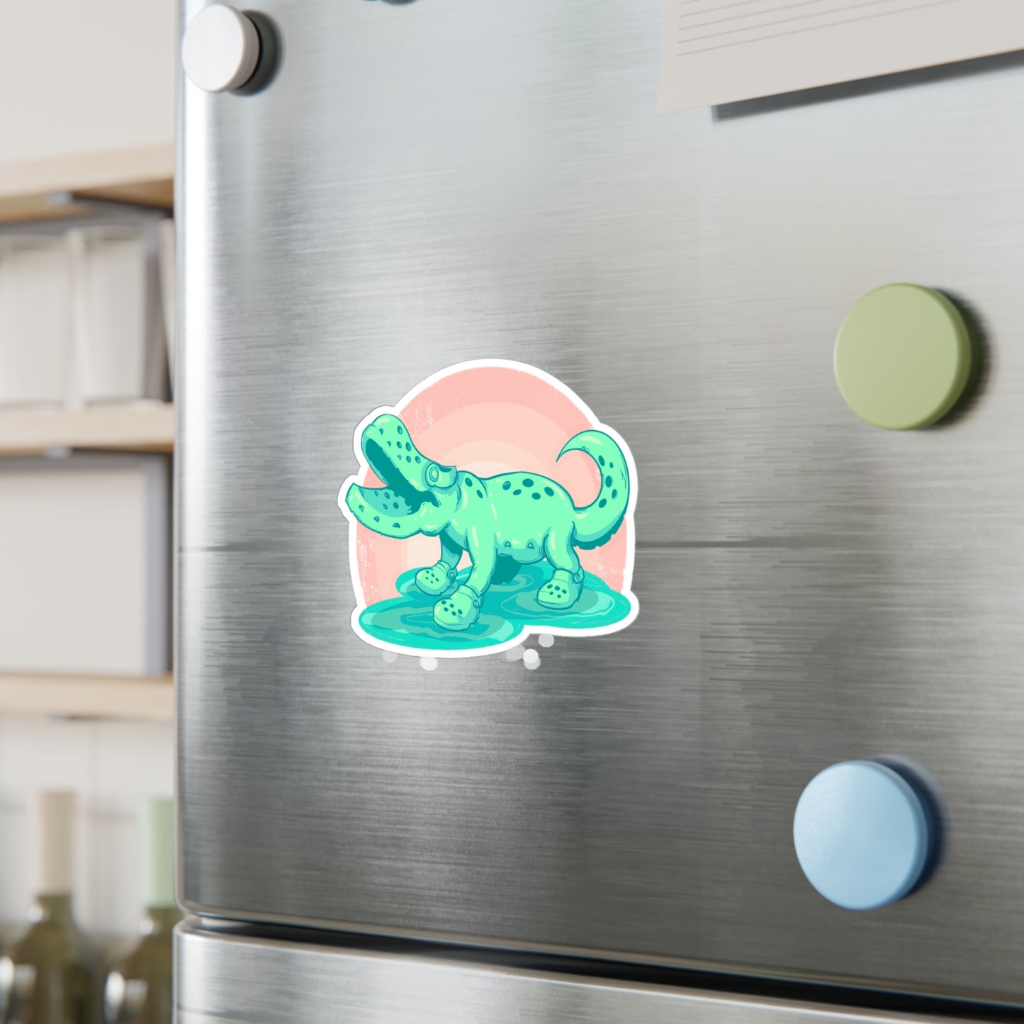 Croc Kiss-Cut Vinyl Decal