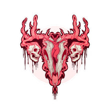 Uterus From Hell Kiss-Cut Vinyl Decal