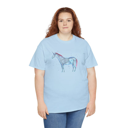 Unicorn Skeleton Unisex Heavy Cotton Tee