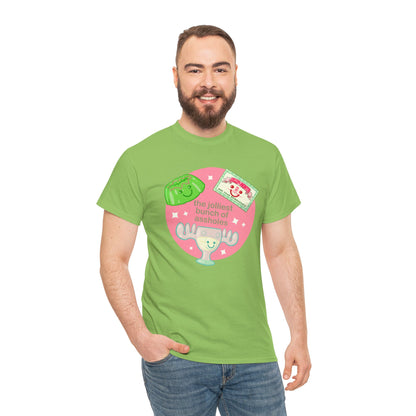The Jolliest Bunch Of Assholes Unisex Heavy Cotton Tee