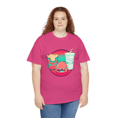 Spooky Fast Food Unisex Heavy Cotton Tee