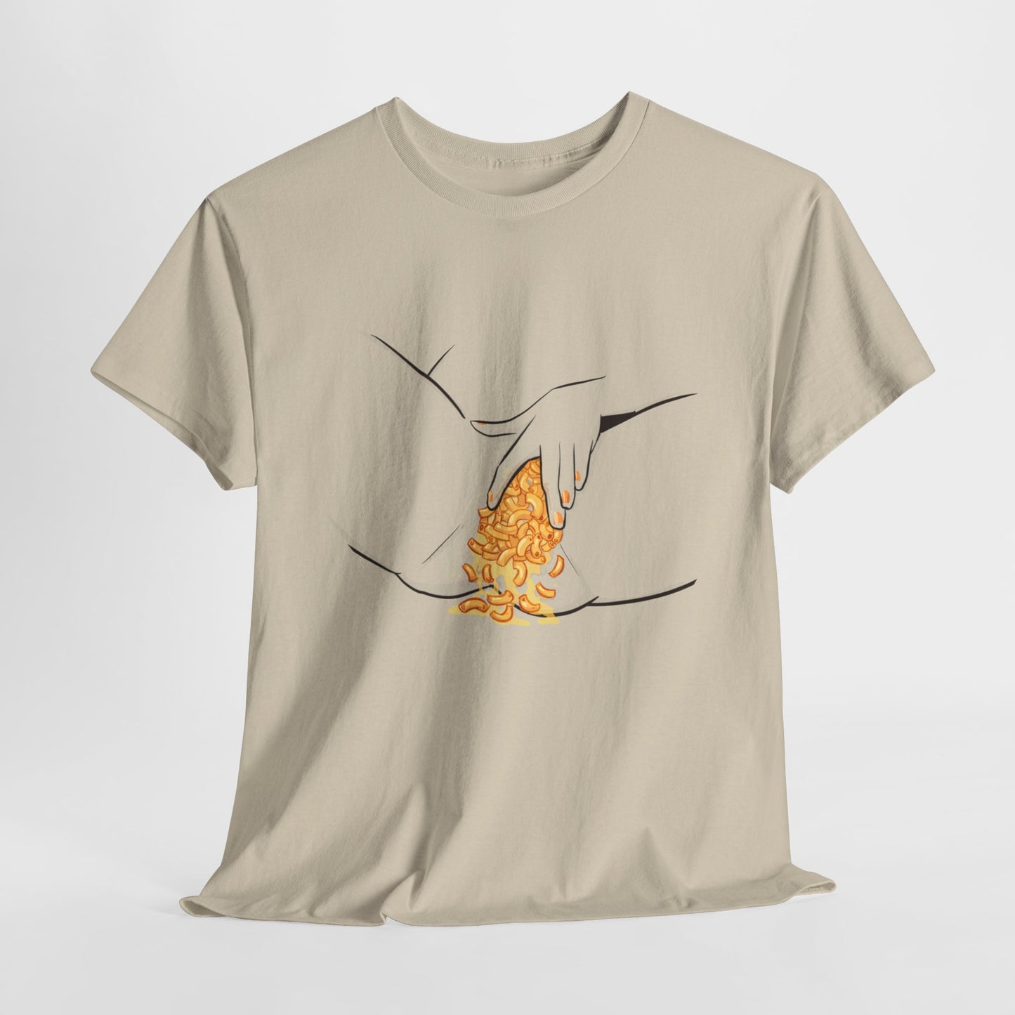 Mac N Cheese Unisex Heavy Cotton Tee