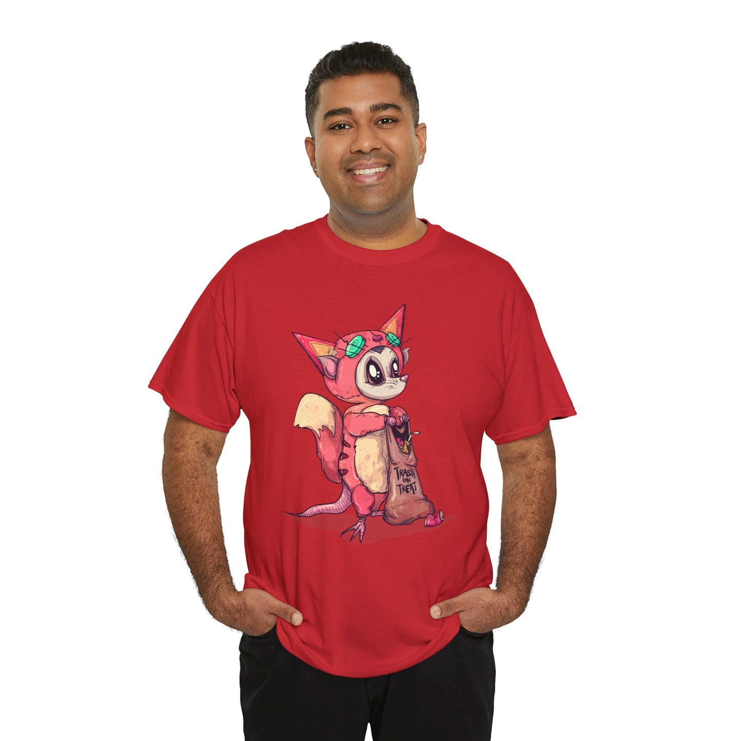 Trash Or Treat Unisex Heavy Cotton Tee