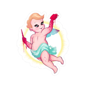 Cupid Kiss-Cut Vinyl Decal