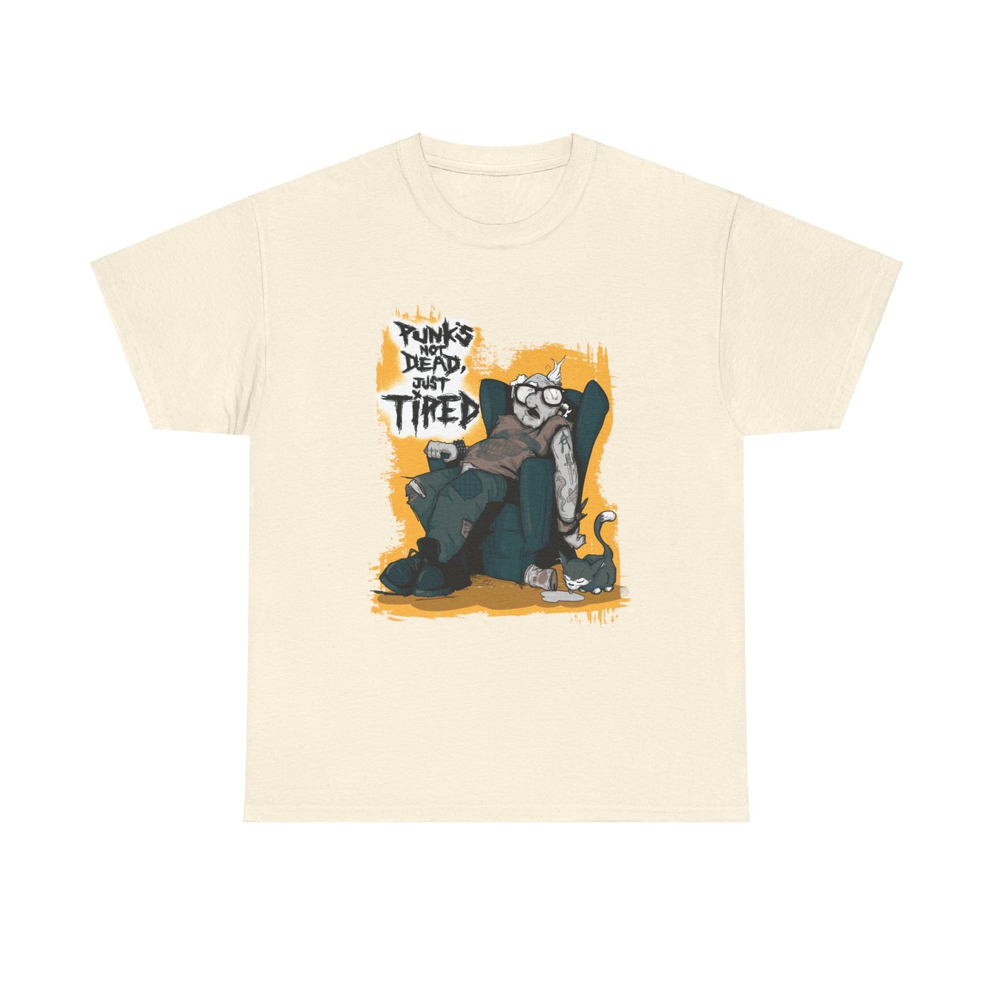 Old Punk Unisex Heavy Cotton Tee