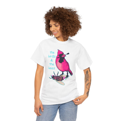 The Birds & The Bees Unisex Heavy Cotton Tee