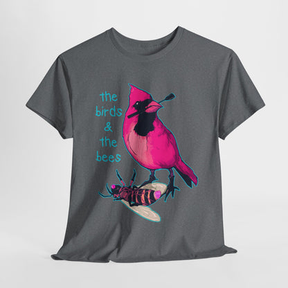 The Birds & The Bees Unisex Heavy Cotton Tee