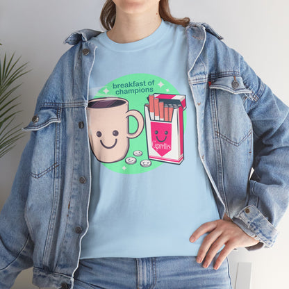 Breakfast of Champions Unisex Heavy Cotton Tee