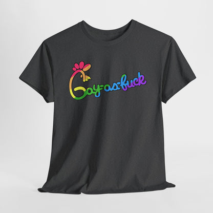 Gay Chicken Unisex Heavy Cotton Tee