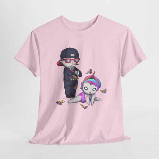 Unicorn Stripper Unisex Heavy Cotton Tee