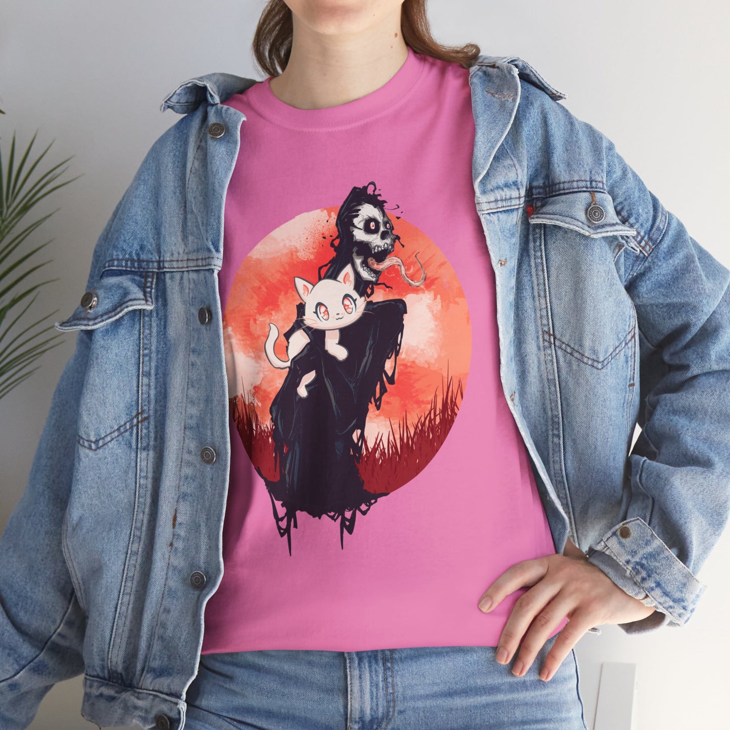 Cat Person Unisex Heavy Cotton Tee