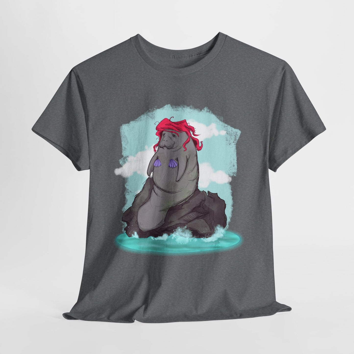 The Big Manatee Unisex Heavy Cotton Tee