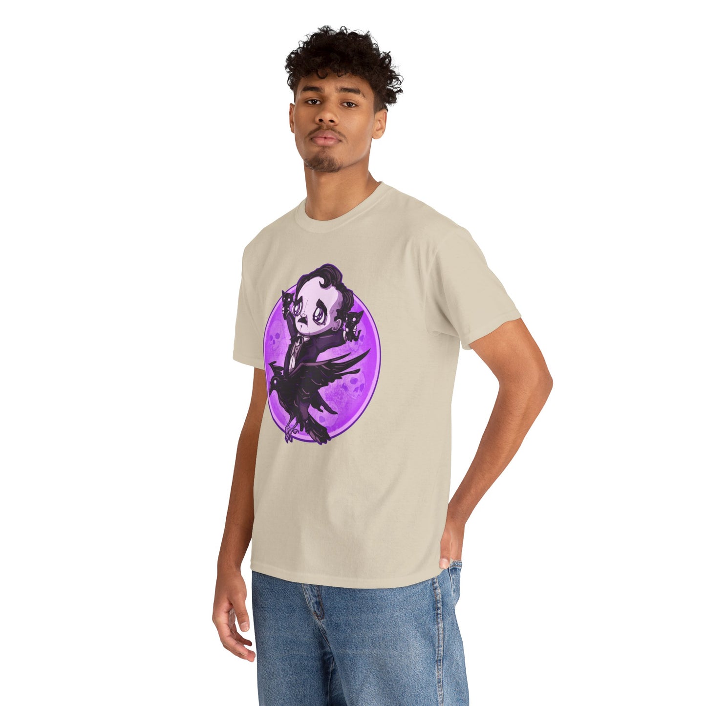 Poe Is Coming Unisex Heavy Cotton Tee