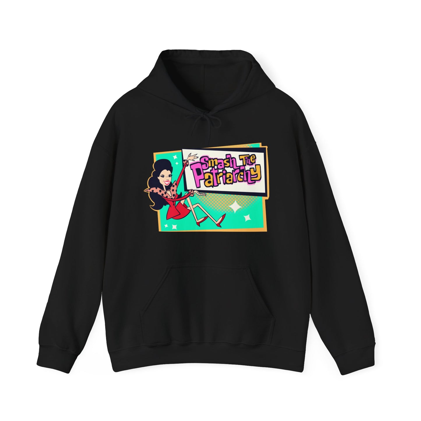 Smash The Patriarchy Unisex Heavy Blend Hooded Sweatshirt