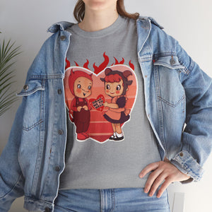 Love Is Hell Unisex Heavy Cotton Tee