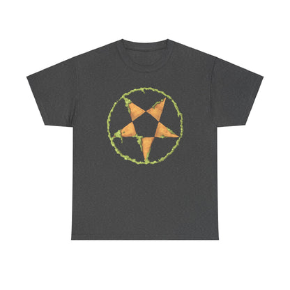 Guacamole Pentagram Unisex Heavy Cotton Tee