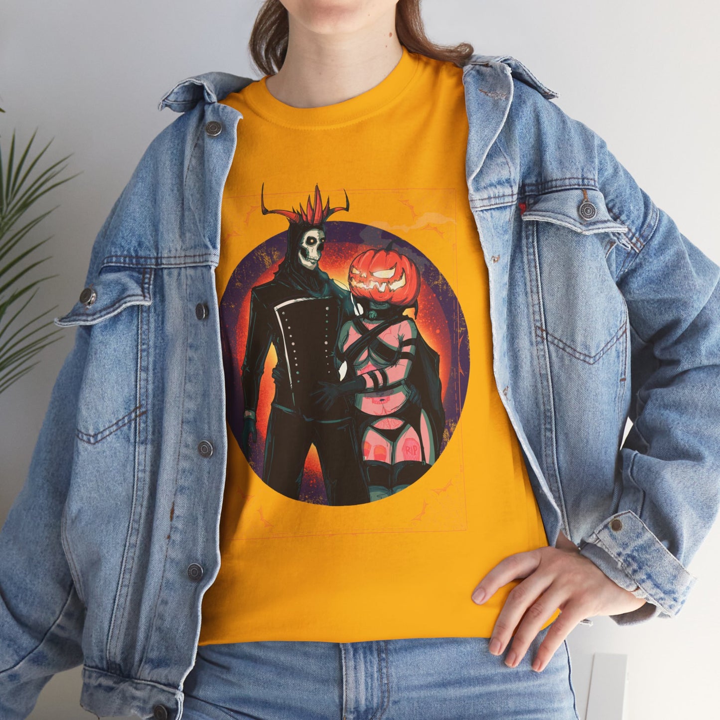 Pumpkin King & Queen Unisex Heavy Cotton Tee